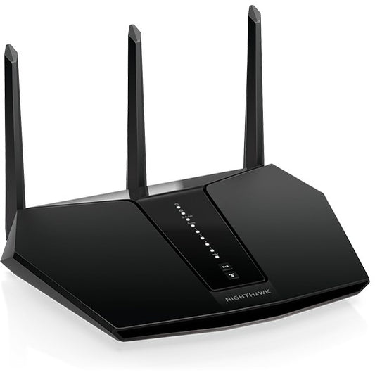 NETGEAR Nighthawk AX/5-Stream AX2400 WiFi 6 ruter (RAX30). Wi-Fi 6 (802.11ax). Dvofrekventni (2.4 GHz/5 GHz). Ethernet/LAN. Crni. Stolni ruter.