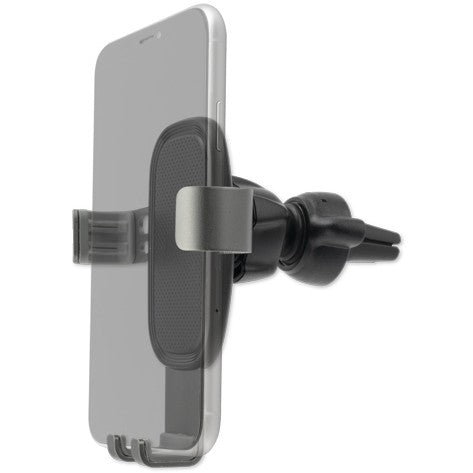 4smarts Grabber 2.0. Držač za mobilni telefon/pametni telefon. Aktivni nosač. Automobil. Crna. Siva.