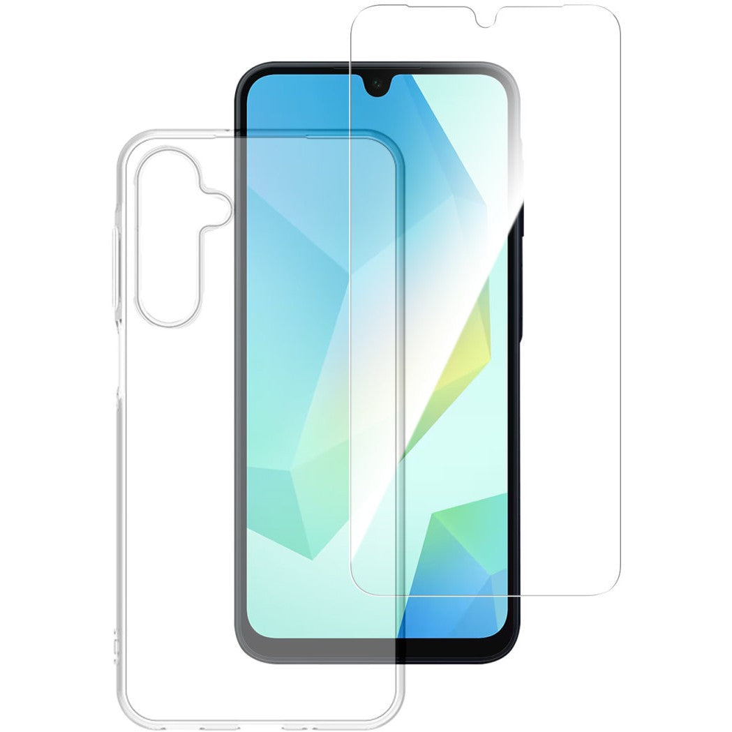 4smarts 541331. Samsung. Galaxy A16. Otporan na udarce. Otporan na ogrebotine. Prozirno. 2 komada.