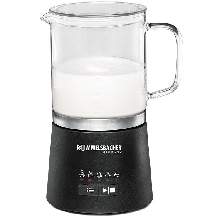 Rommelsbacher MS 625. Automatska. Crna. Nerđajući čelik. Staklo. 250 ml. 500 ml. Vruće i hladno.