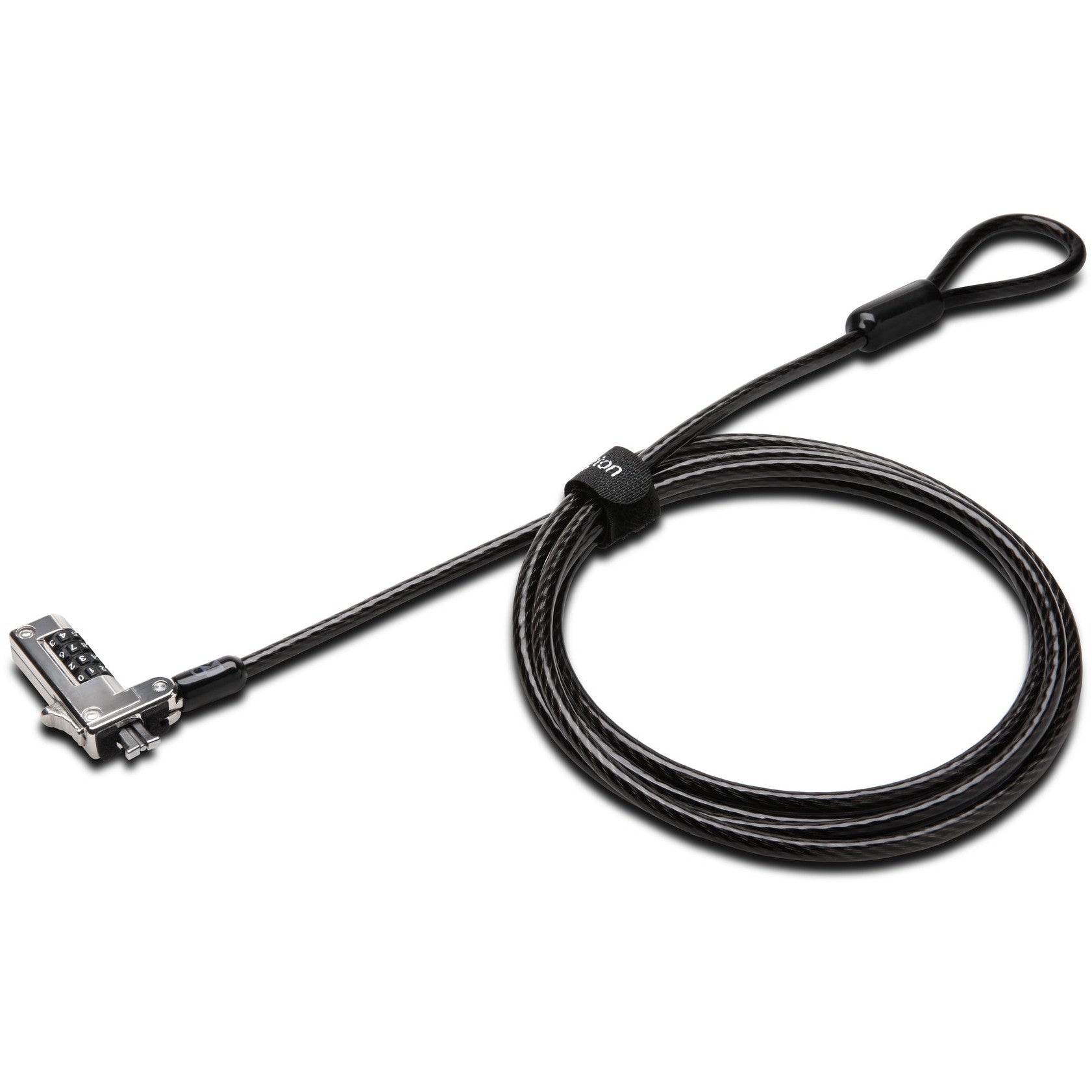 Kensington Slim kombinacijska brava za laptop. Kensington. Kombinacijska brava. Ugljični čelik. Crna.