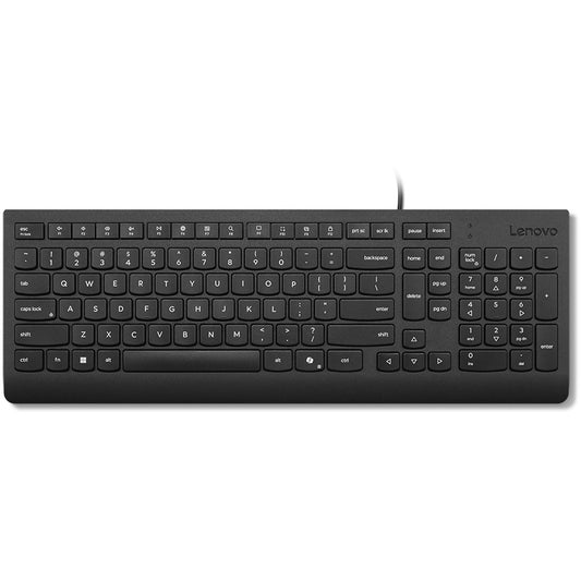 Lenovo 4Y41R64647. Puna veličina (100%). Žični. USB. Prekidač sa ključem. Crni.