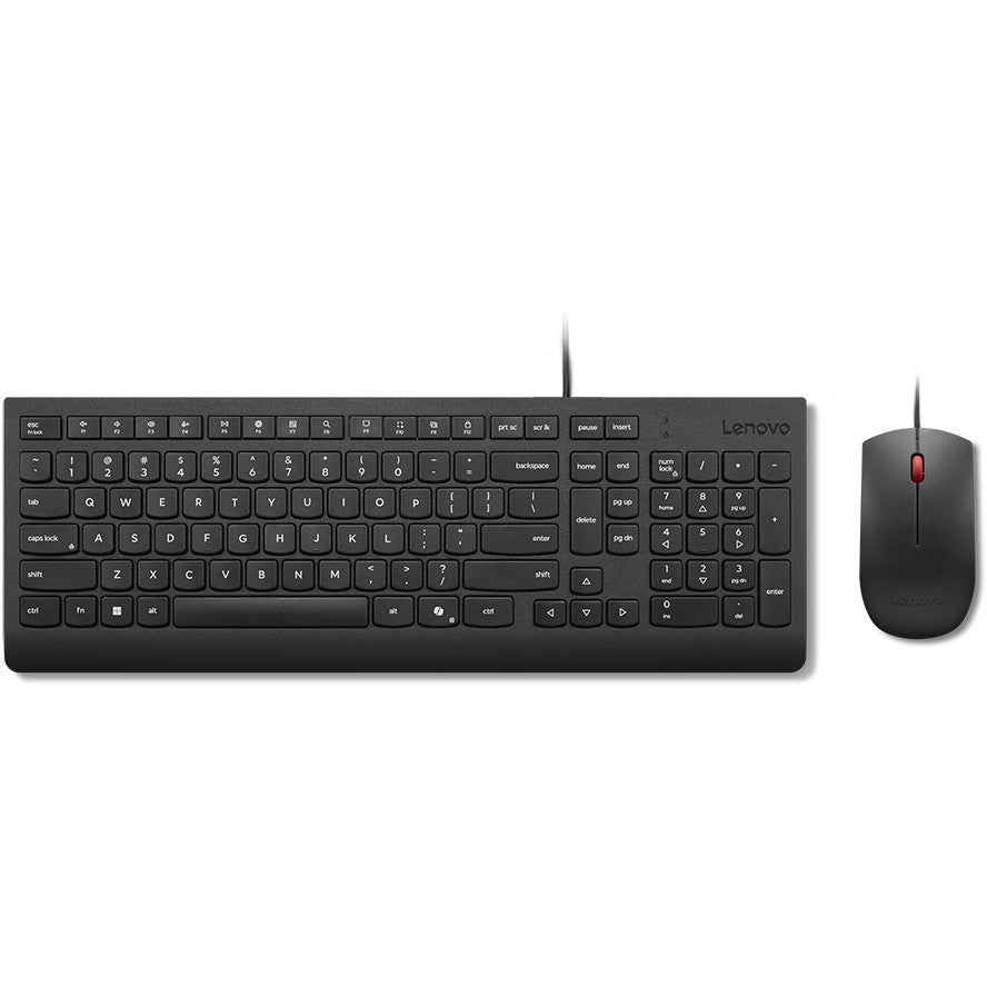 Lenovo 4X31R64414. Puna veličina (100%). Žični. USB. Crni. Miš uključen.