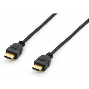 Equip HDMI kablom velike brzine, muško-muški. 7,5 m. HDMI tip A (standardni). HDMI tip A (standardni). 3D. 18 Gbps. Crni.