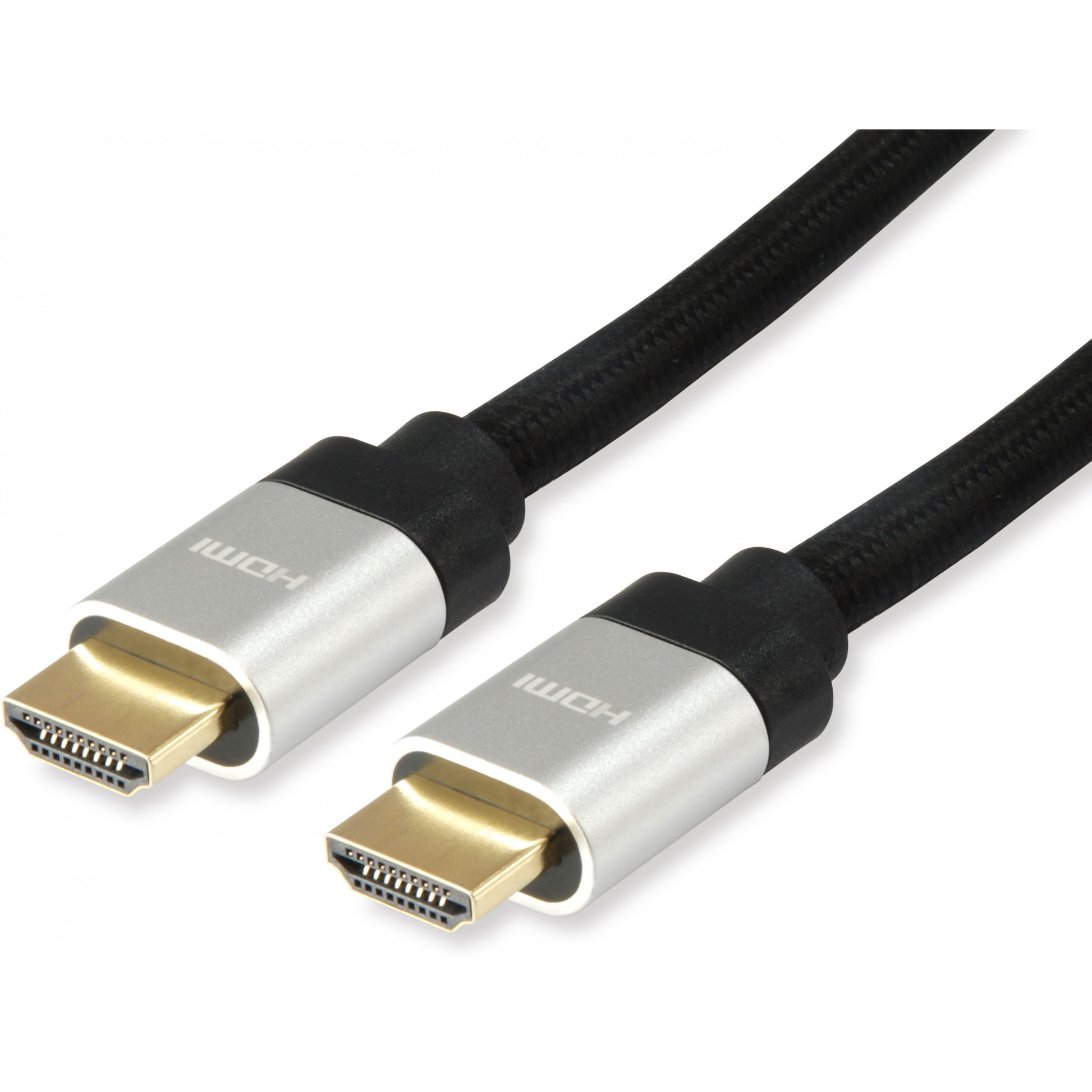 Equip HDMI 2.1 Ultra High Speed kabel. 5.0m. 8K/60Hz. 5 m. HDMI Tip A (Standard). HDMI Tip A (Standard). 48 Gbit/s. Audio Return Channel (ARC). Crna. Srebrni.
