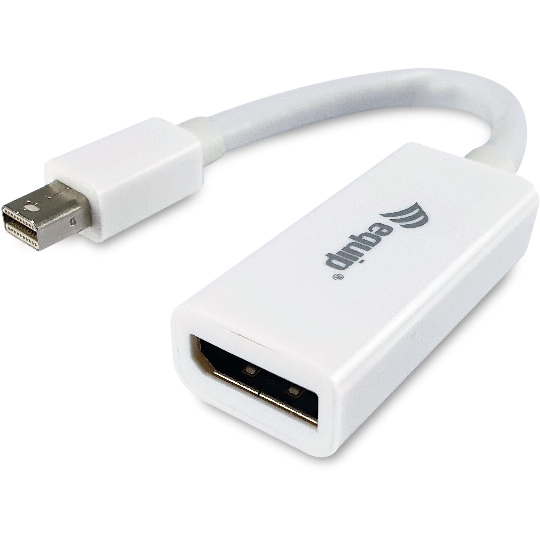 Adapter Equip Mini DisplayPort muški na DisplayPort ženski. 0,15 m. Mini DisplayPort. DisplayPort. Muški. Ženski. 3840 x 2160 piksela