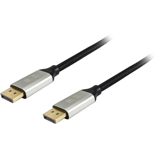 Equip DisplayPort 1.4 Premium kabel. 10 m. 8K/60Hz. 10 m. DisplayPort. DisplayPort. Muški. Muški. 7680 x 4320 piksela