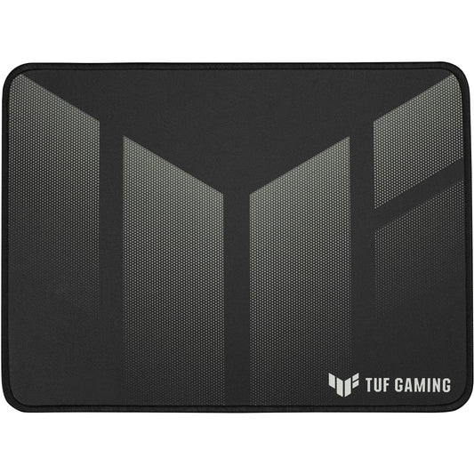 ASUS TUF P1 Gaming. Crna. Siva. Ilustracija. Platno. Guma. Neklizajuća baza. Podloga za gejmerski miš.