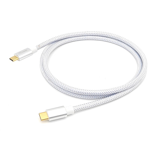 Equip USB 3.2 Gen 2 Type-C kabel. M/M. 1m. 5A. 1 m. USB C. USB C. USB 3.2 Gen 2 (3.1 Gen 2). 10Gbps. Srebrni. Bijeli.