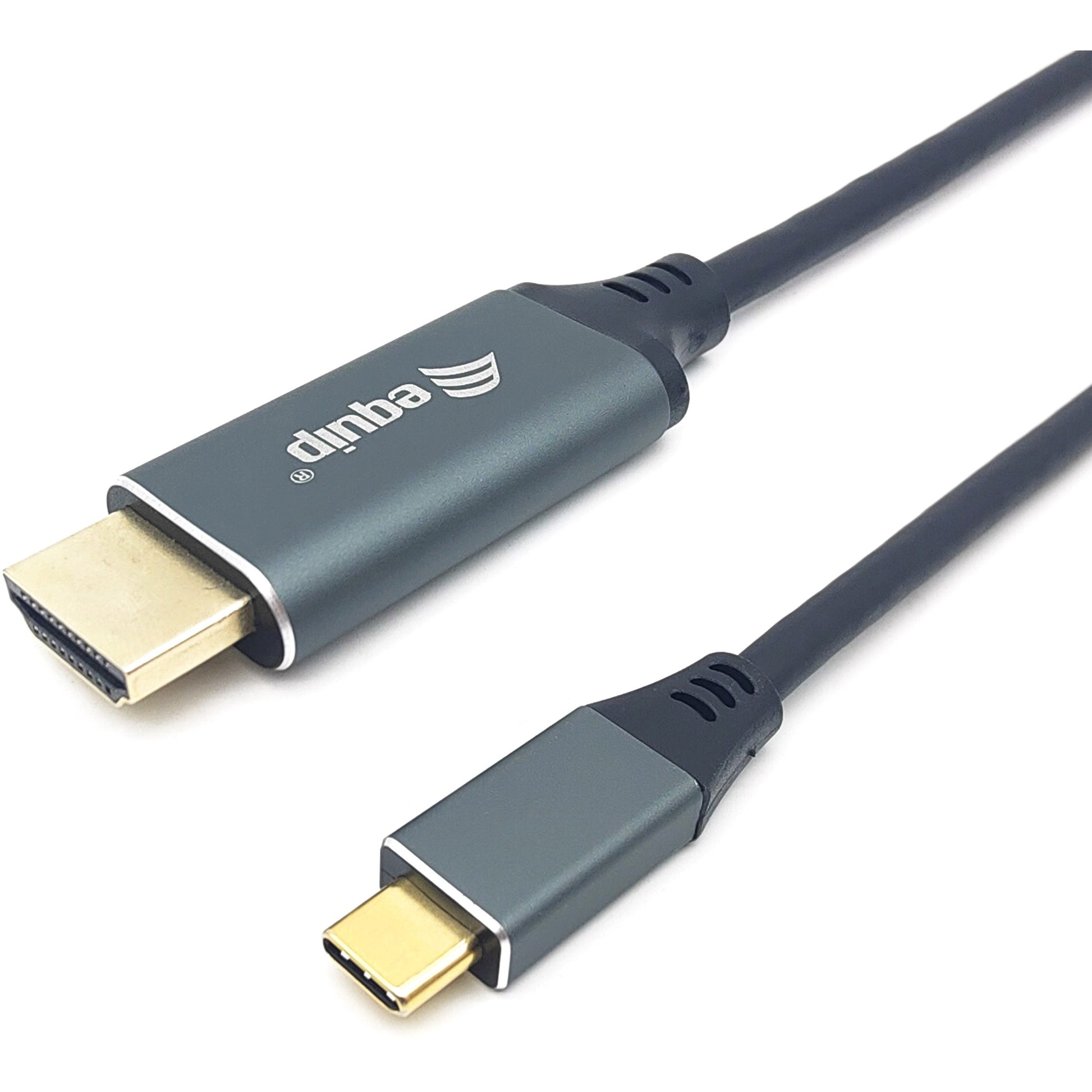 Equip USB-C na HDMI kabel. Muški/Muški. 2.0 m. 4K/30Hz. 2 m. USB Tip-C. HDMI Tip A (Standard). Muški. Muški. Ravni.