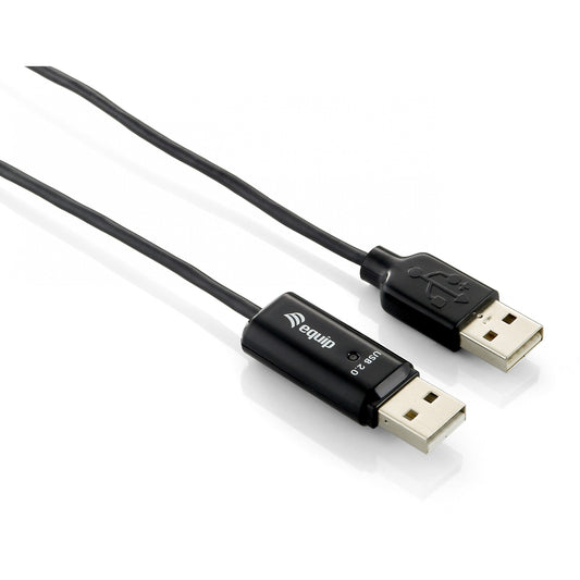 Equip USB 2.0 kabel za dijeljenje CD-ROM-a, 1,8 m. USB A. USB A. USB 2.0. Muški/muški. Crni.