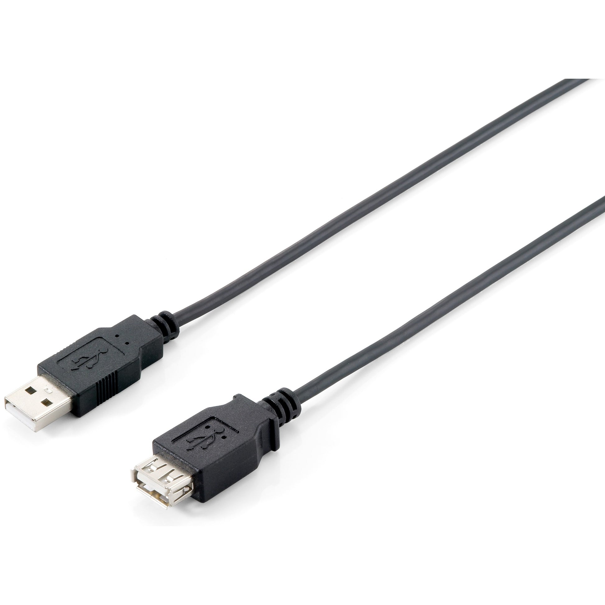 Equip USB 2.0 A na A produžni kabel, muški na ženski. 1,8 m. Crni. 1,8 m. USB A. USB A. USB 2.0. Muški/Ženski. Crni