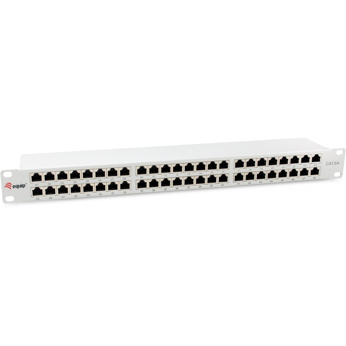 Equipte 326526. 10GBase-T. 10 Gigabit Ethernet. 10000 Mbps. RJ-45. Cat6a. Siva.