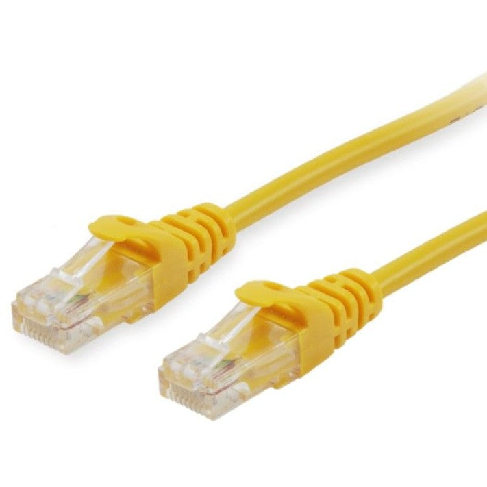 Equip Cat.6 U/UTP patch kabel. 1,5 m. Žuti. 1,5 m. Cat6. U/UTP (UTP). RJ-45. RJ-45. Žuti
