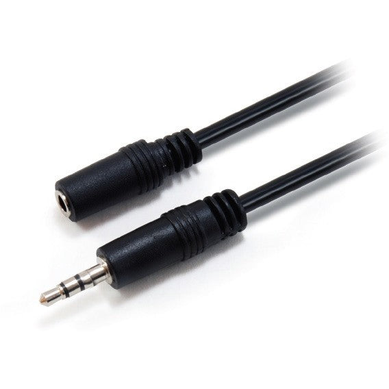 Equip Stereo Audio Produžni Kabel. 2,5 m. 3,5 mm. Muški. 3,5 mm. Ženski. 2 m. Crni