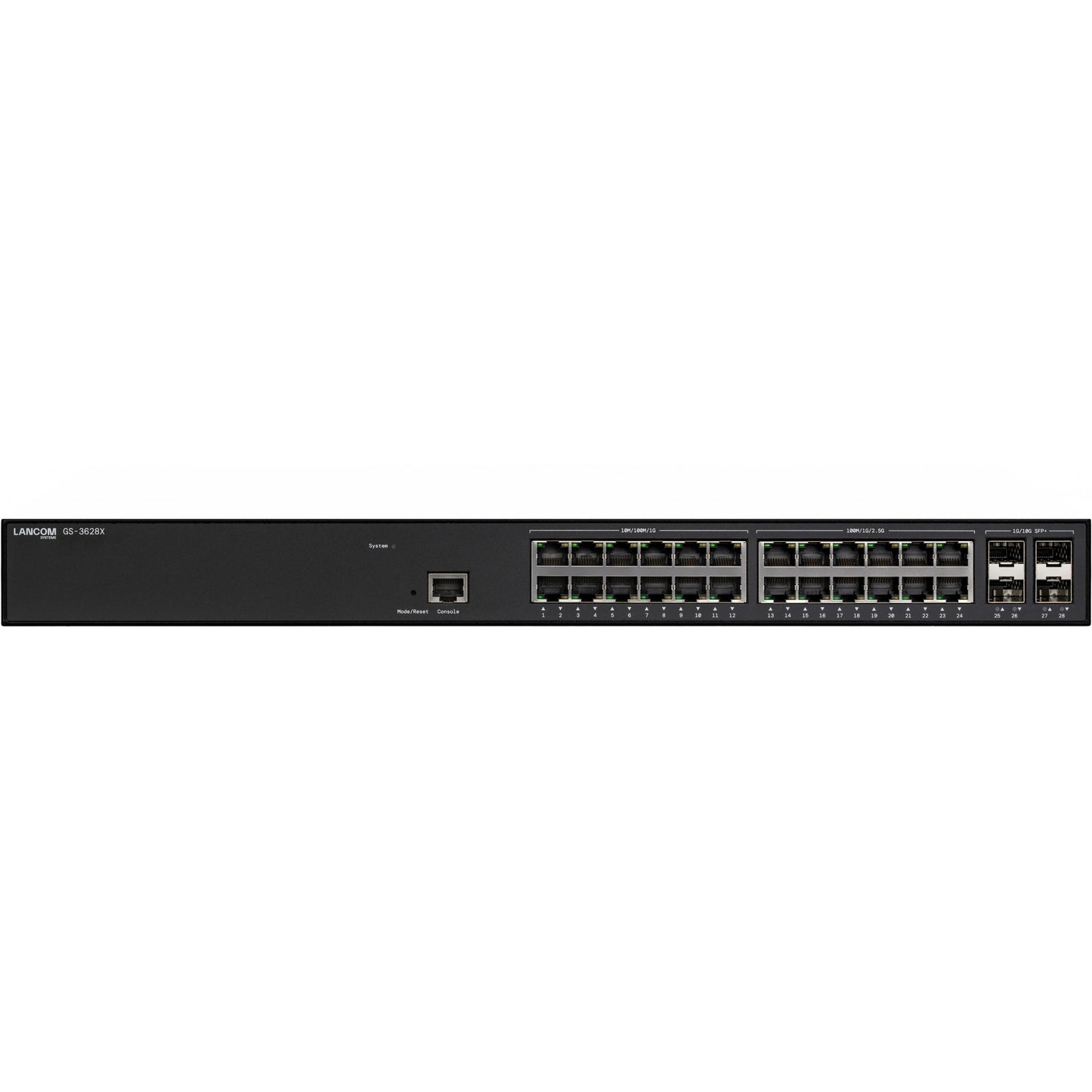 LANCOM GS-3628X. Upravljani. L2/L3. Montaža u rack. 1U