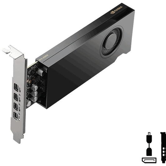 PNY NVIDIA RTX 2000E Ada. RTX 2000 Ada. 16 GB. GDDR6. 128 bita. PCI Express 4.0. 1 ventilator.