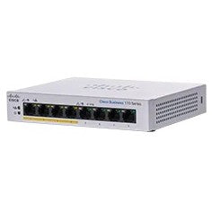 Cisco CBS110-8PP-D. Neupravljan. L2. Gigabit Ethernet (10/100/1000). Puni dupleks. Napajanje preko Etherneta (PoE).