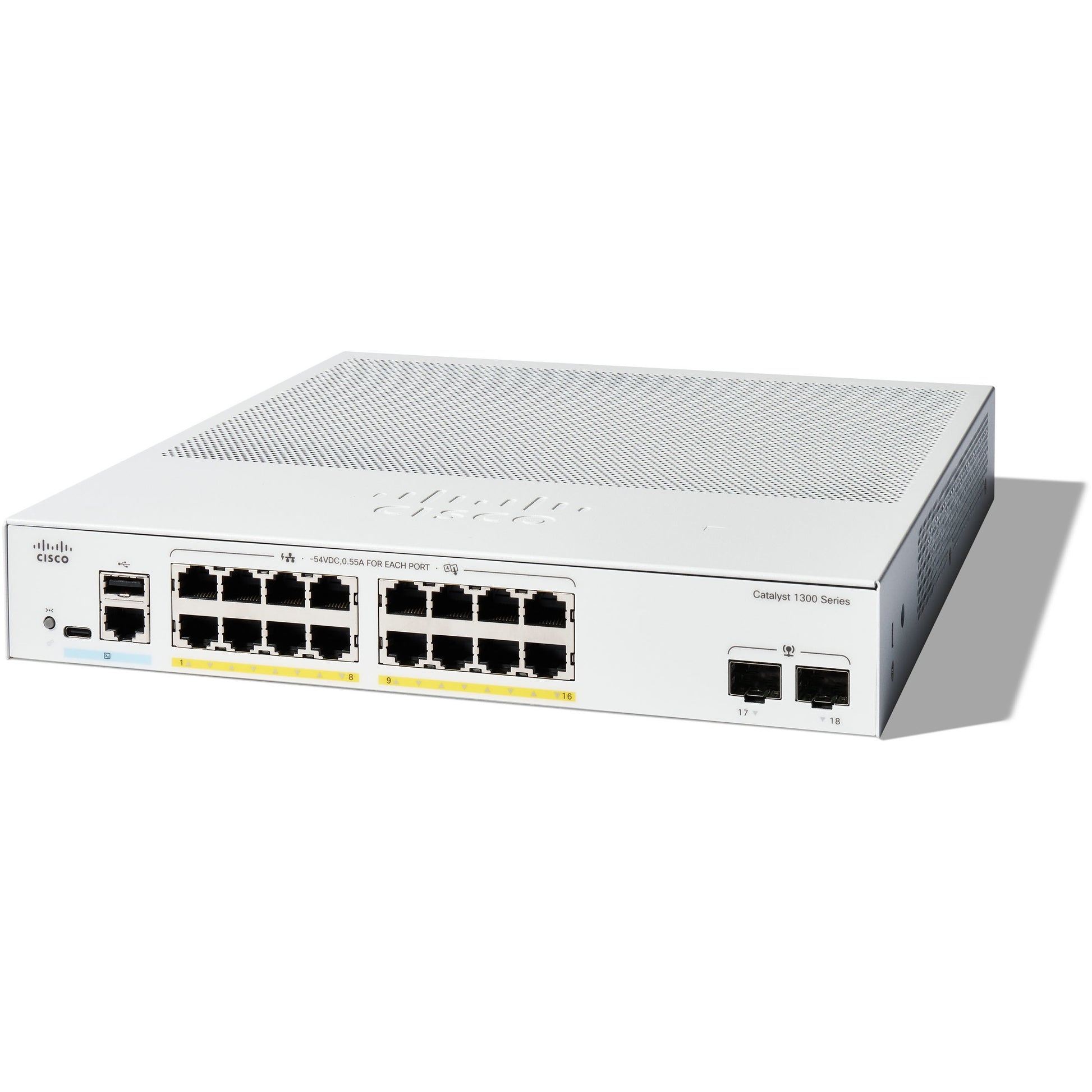 Cisco C1300-16FP-2G. Upravljani. L2/L3. Gigabit Ethernet (10/100/1000)