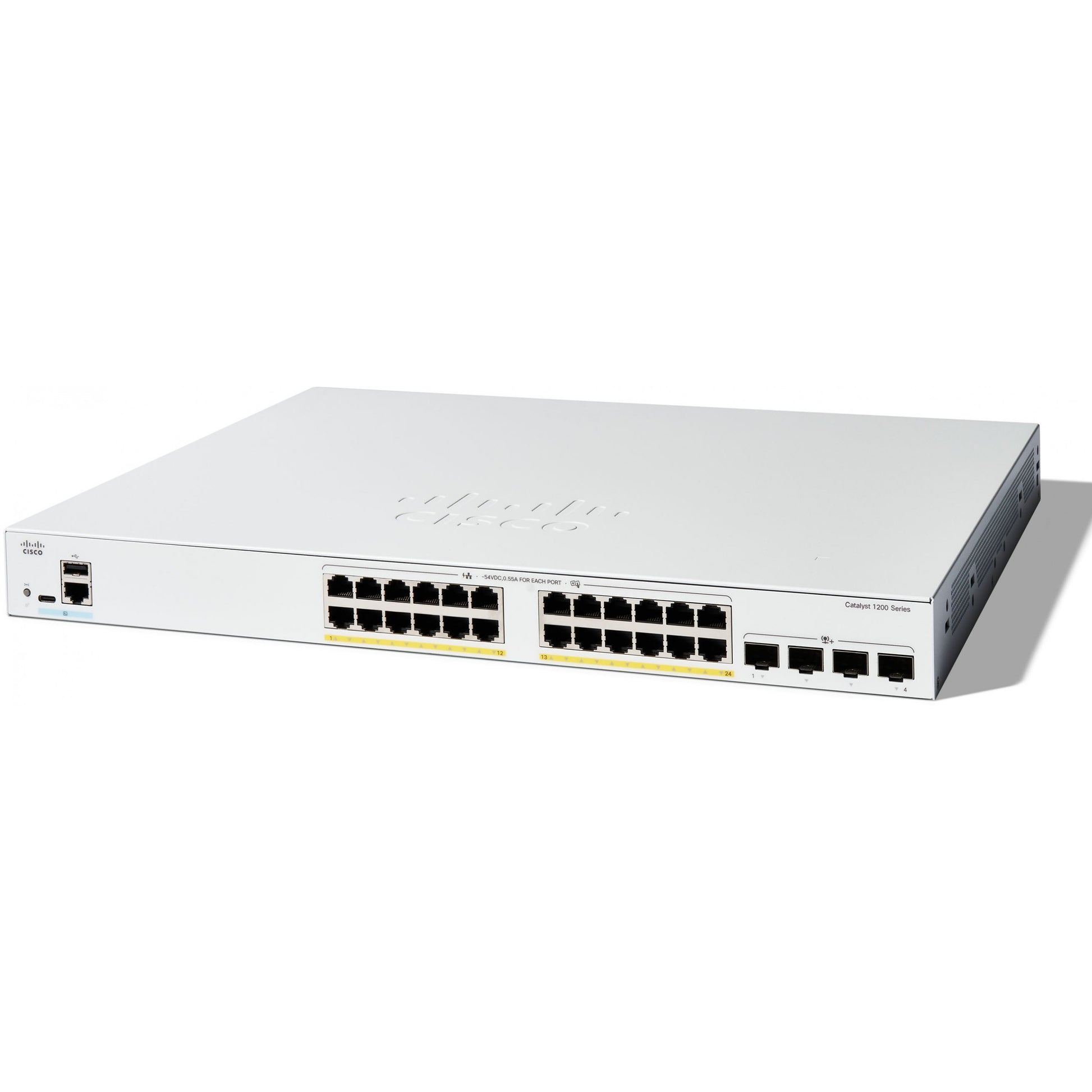 Cisco C1200-24FP-4X. Upravljani. L2/L3. Gigabit Ethernet (10/100/1000)