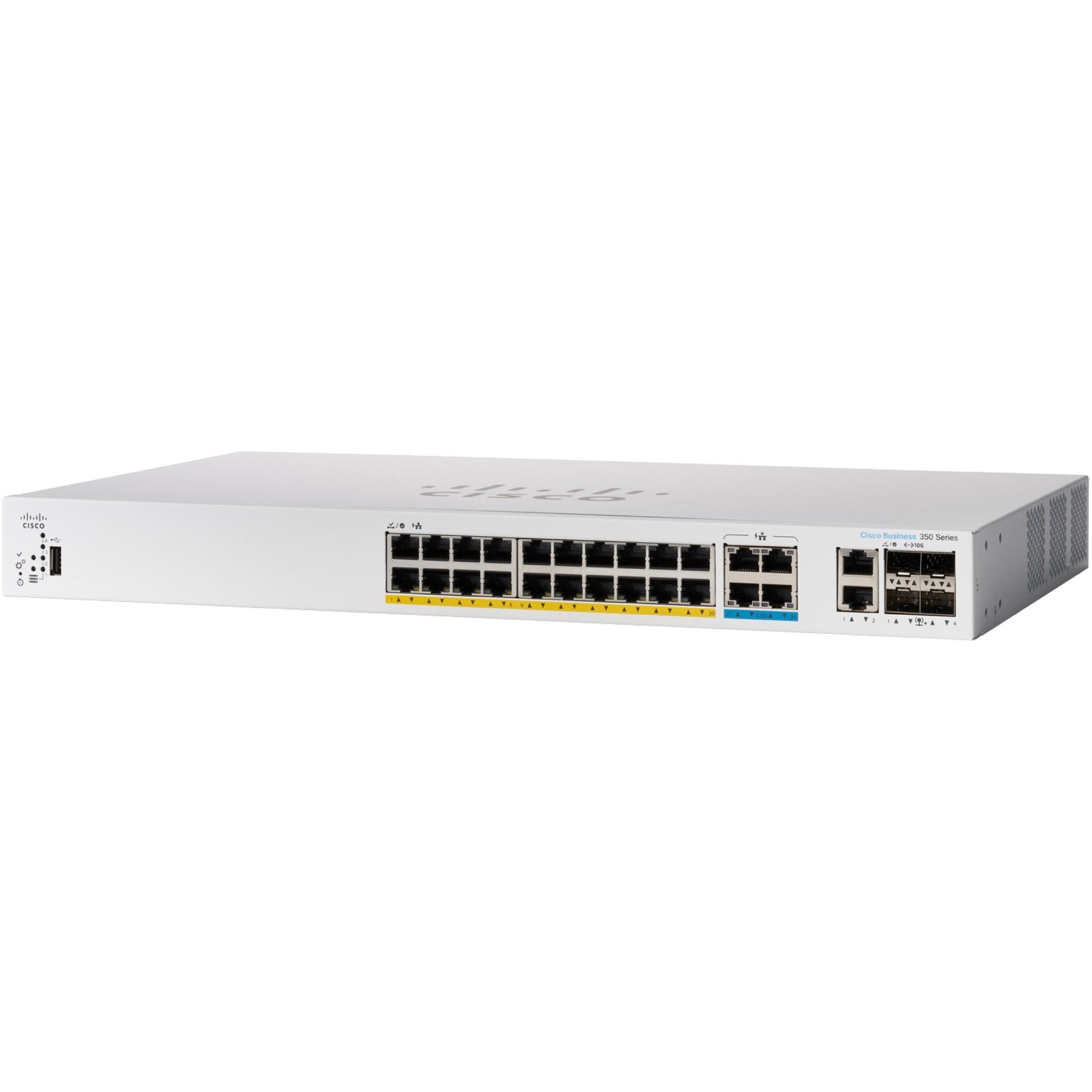 Cisco Catalyst C1300-24MGP-4X. Upravljani. L2/L3. Napajanje preko Etherneta (PoE). Ugradnja u rack.
