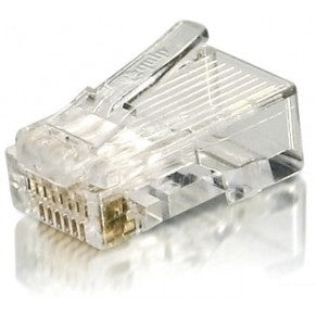 Equip Premium Cat.6 RJ45 konektor. RJ-45. Prozirni. Cat6. Zlatni. 160g. 11.7mm