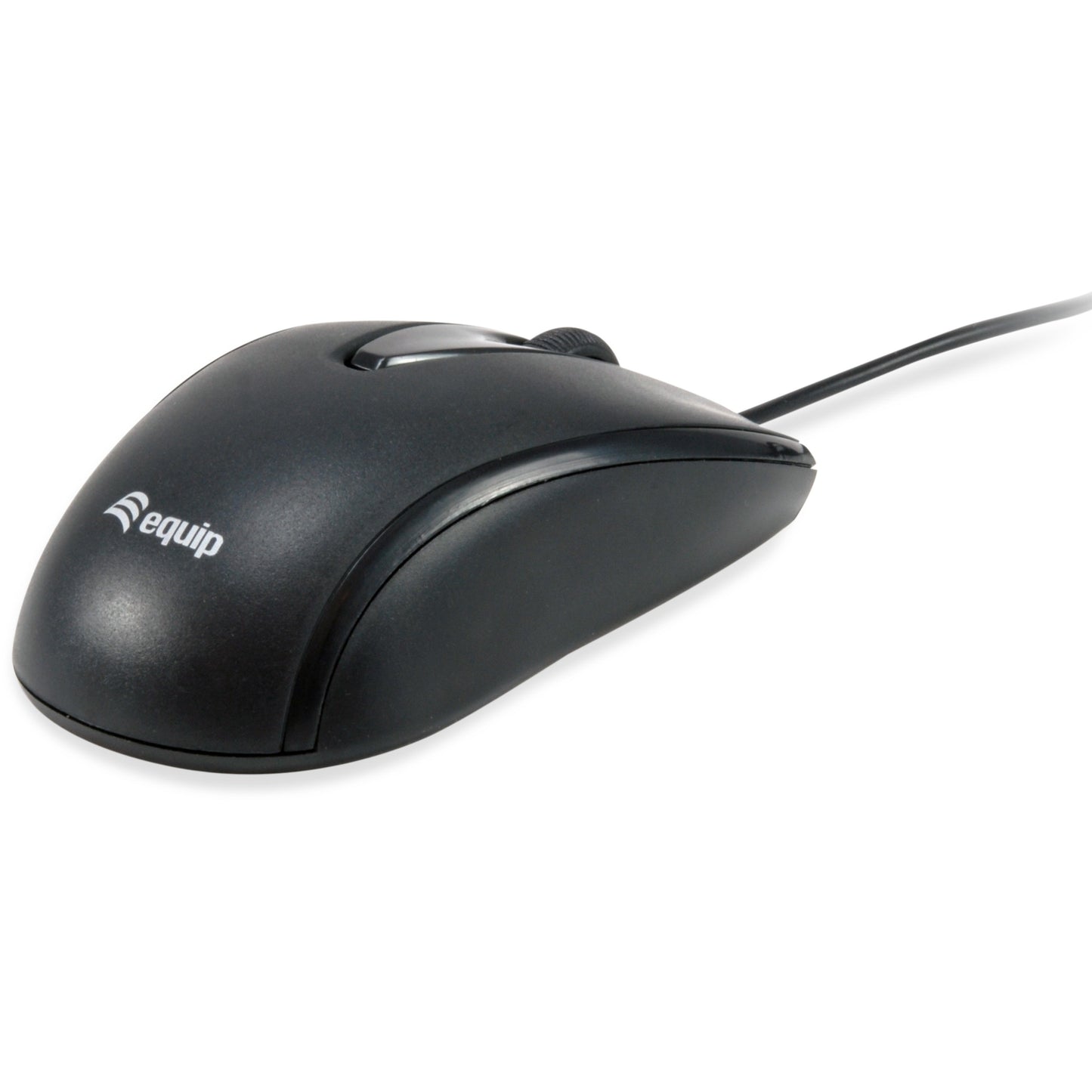 Equip USB-C kompaktni miš. Za dekstre. Optički. USB tip-C. 1200 DPI. Crni.