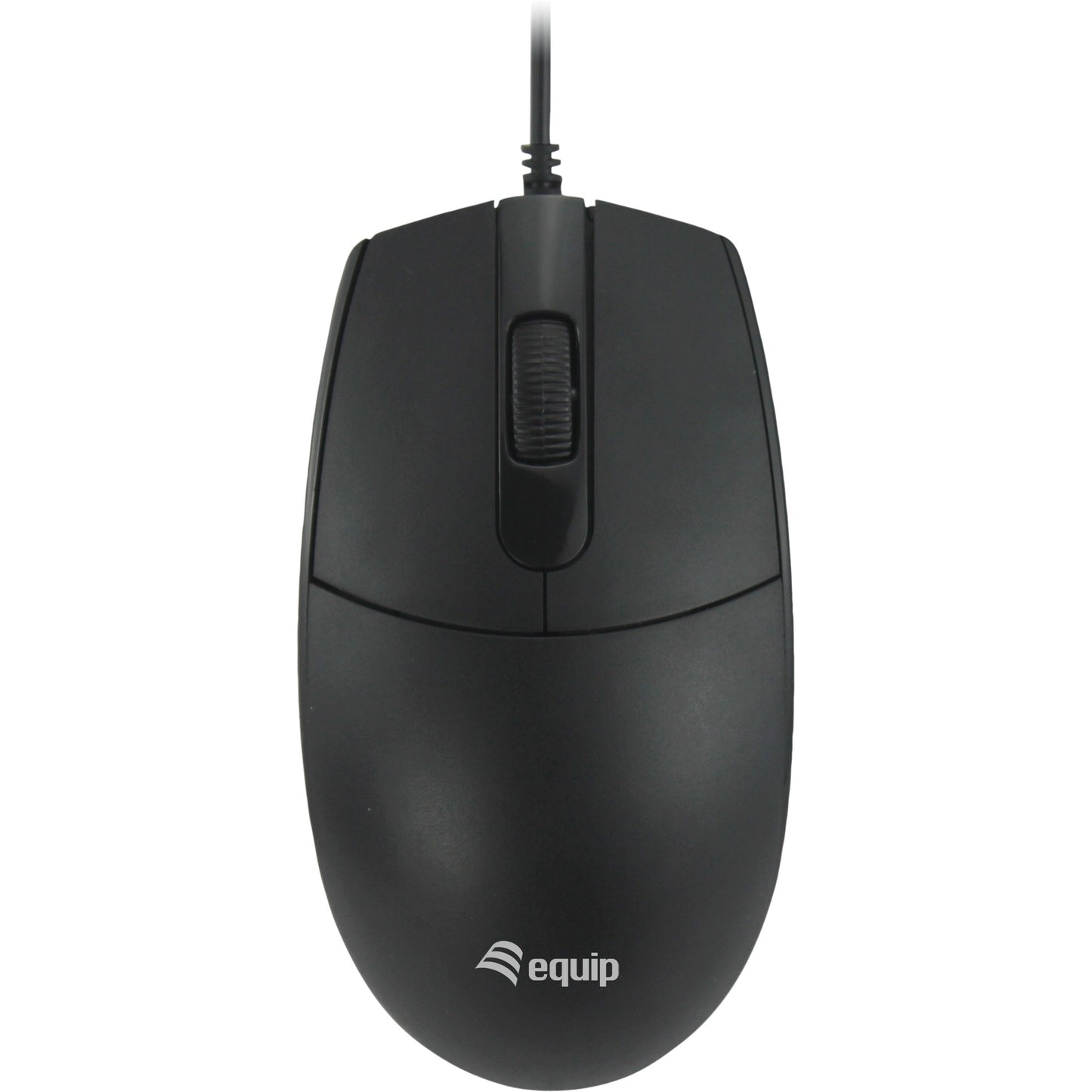 Equip USB tihi miš. Za dekstre. Optički. USB Tip-A. 1200 DPI. Crni.