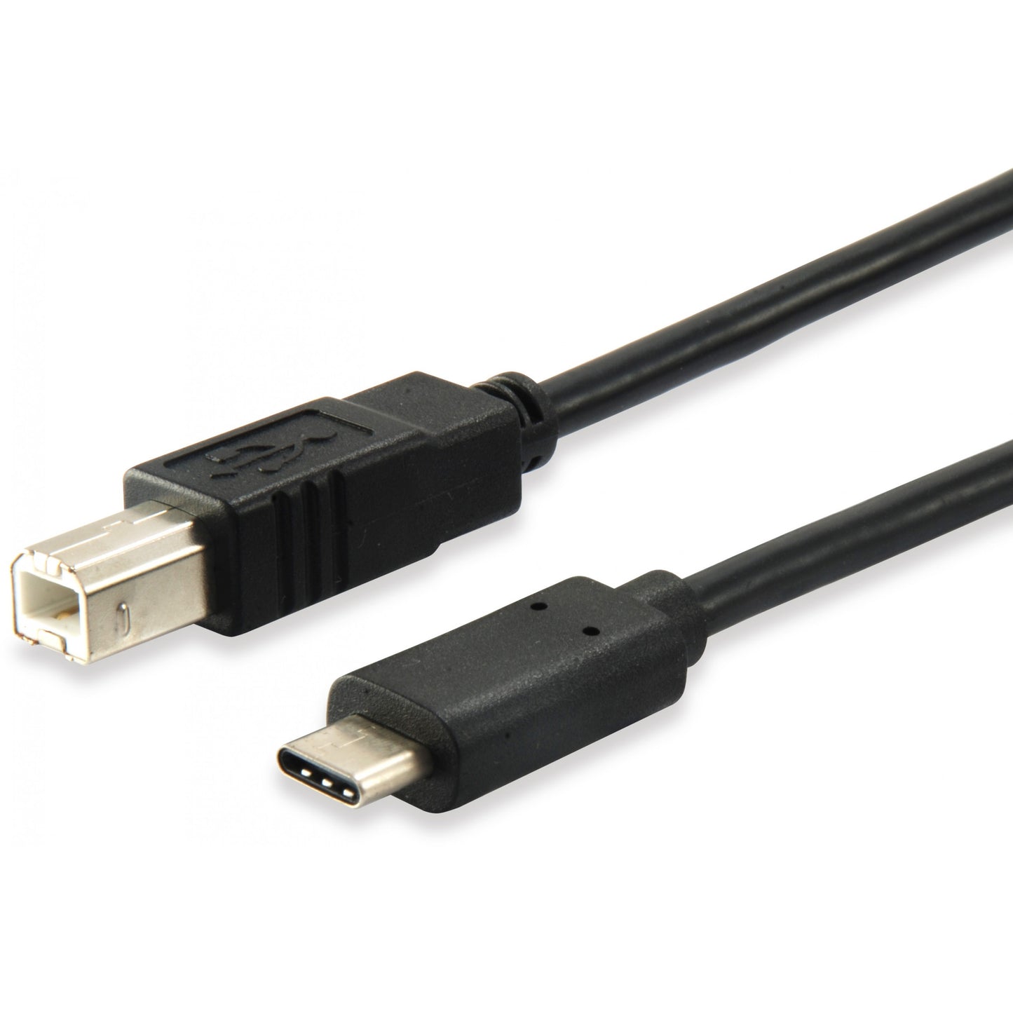 Equip USB 2.0 Tip-C na Tip-B kabl. 1,0 m. 1 m. USB B. USB C. USB 2.0. Muški/muški. Crni