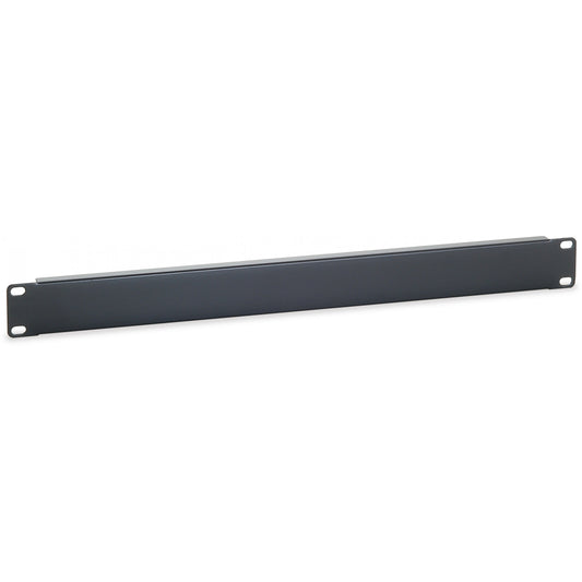 Equipte 19" prazan panel. 1U. Crna. Zaštitna ploča. Crna. 276 g