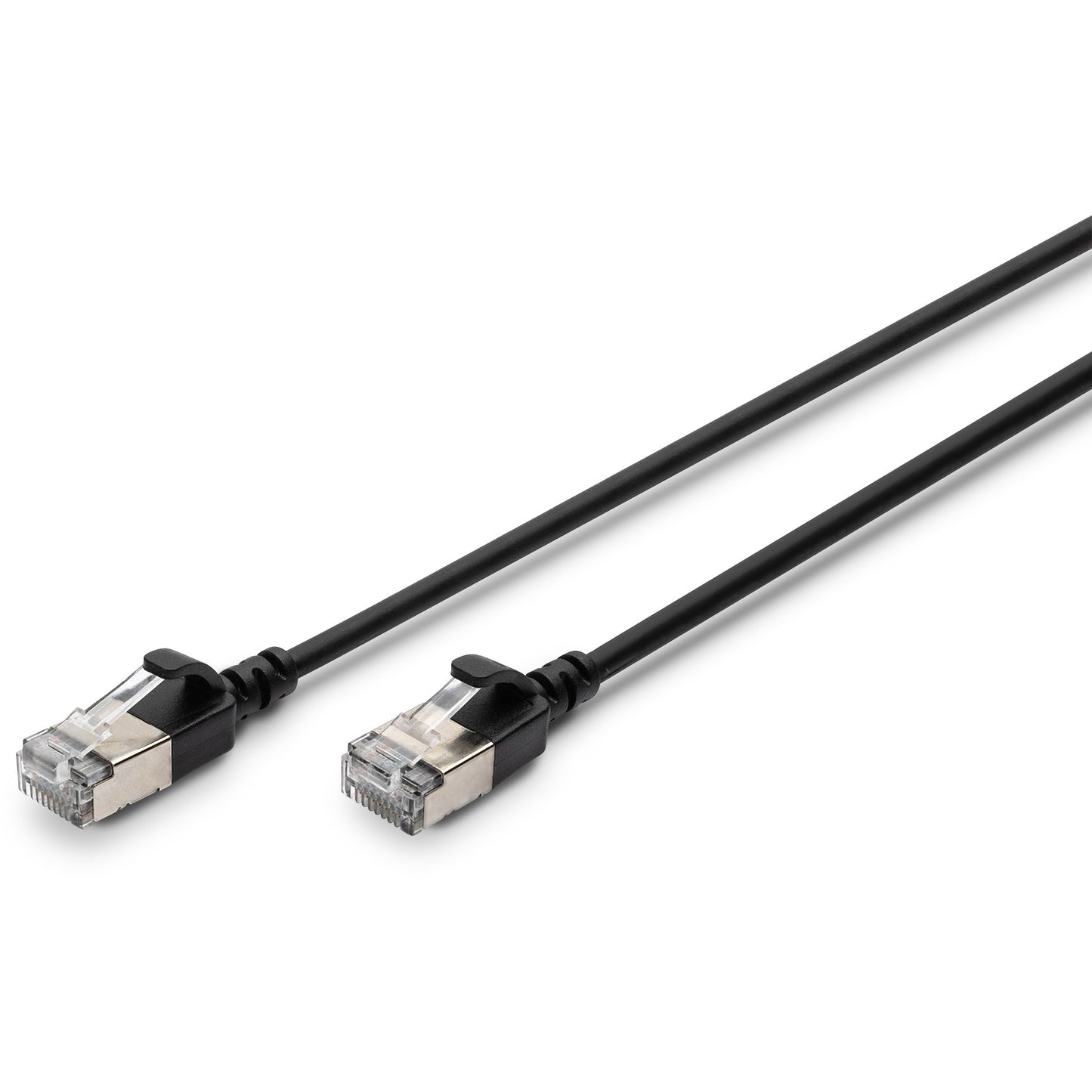 Digitus CAT 6A F-FTP Slim patch kabel. 3m. Crni. 3 m. Cat6a. F/FTP (FFTP). RJ-45. RJ-45. Crni.