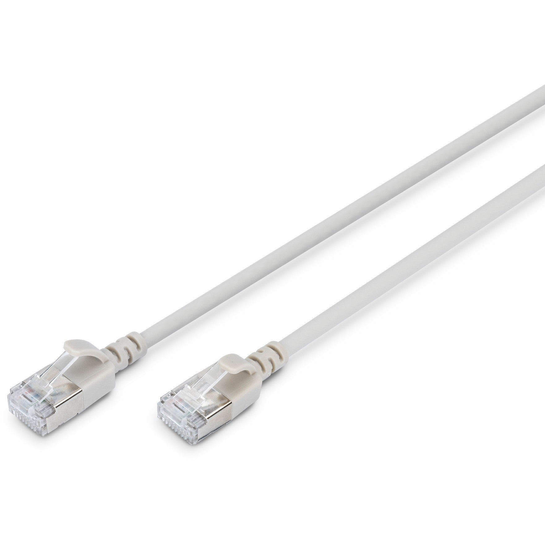 Digitus CAT 6A F-FTP tanki patch kabel. 1,5 m. Sivi. 1,5 m. Cat6a. F/FTP (FFTP). RJ-45. RJ-45. Sivi.
