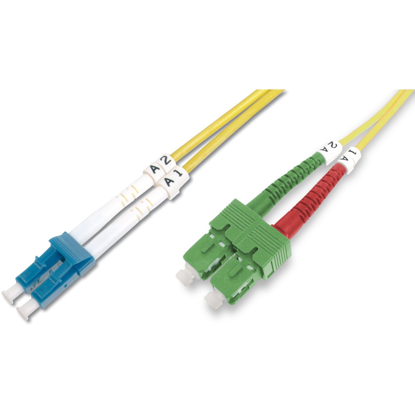 Digitus optički jednomodni patch kabel SC (APC) na LC (PC). 2 m. I-VH. OS2. SC. LC