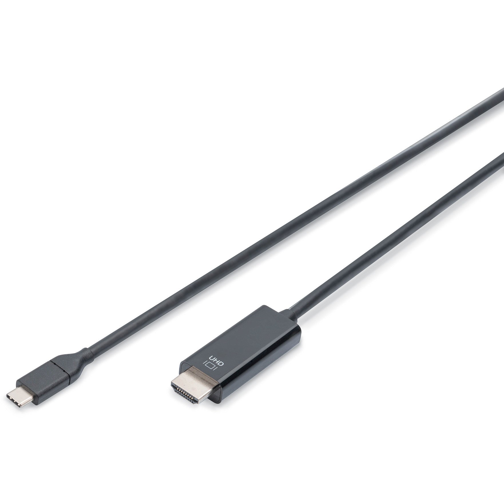 Digitus USB Type-C Gen2 adapter/konverterski kabel. Type-C na HDMI A. 2 m. USB Type-C. DisplayPort. Muški. Muški. Ravni.
