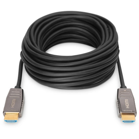 ASSMANN Electronic AK-330126-100-S. 10 m. HDMI Tip A (Standardni). HDMI Tip A (Standardni). 3D. 48 Gbit/s. Crni.