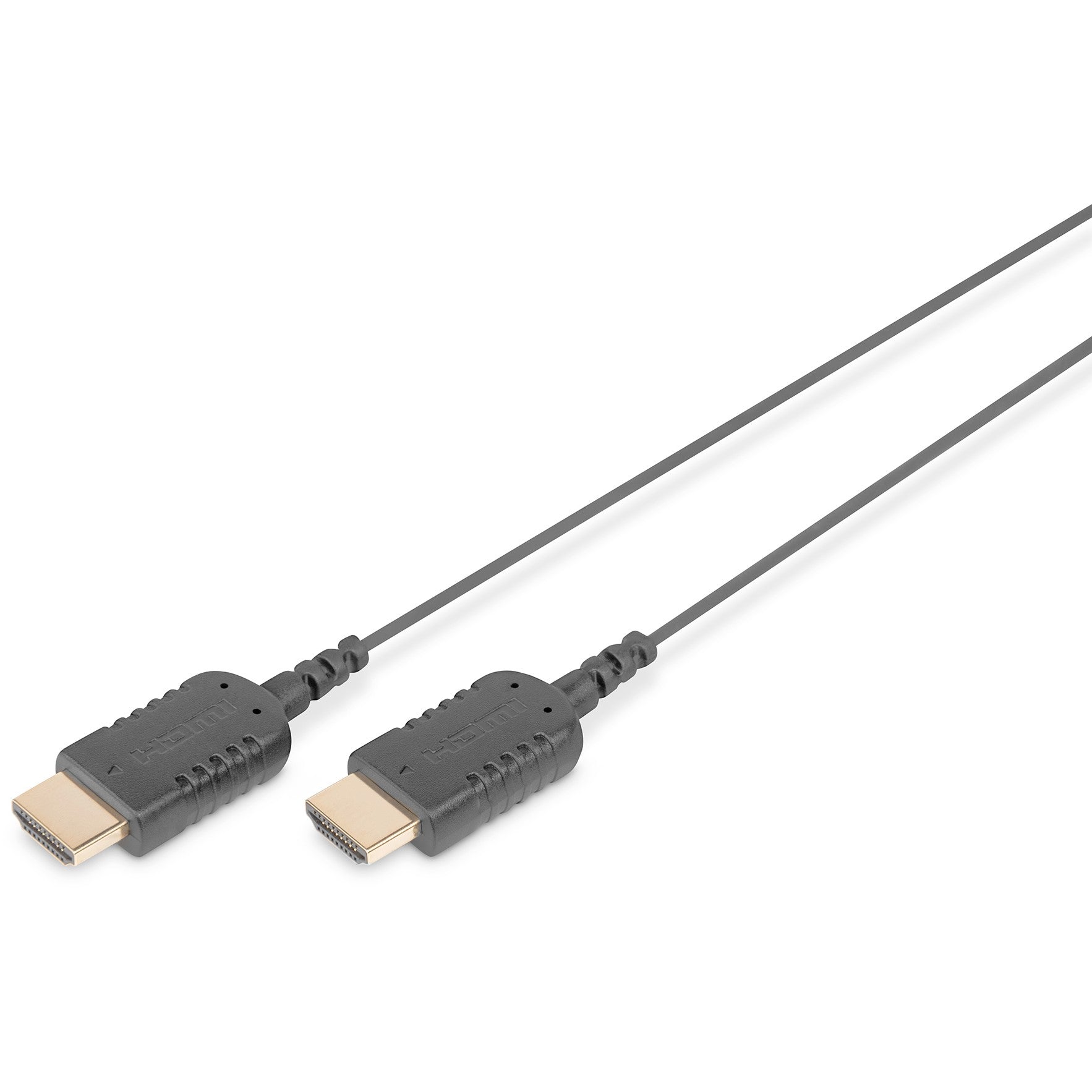 Digitus HDMI High Speed konekcijski kabel s Ethernetom. Tip A. Visoko fleksibilan. 2 m. HDMI Tip A (standardni). HDMI Tip A (standardni). 3840 x 2160 piksela. 3D. Crni.