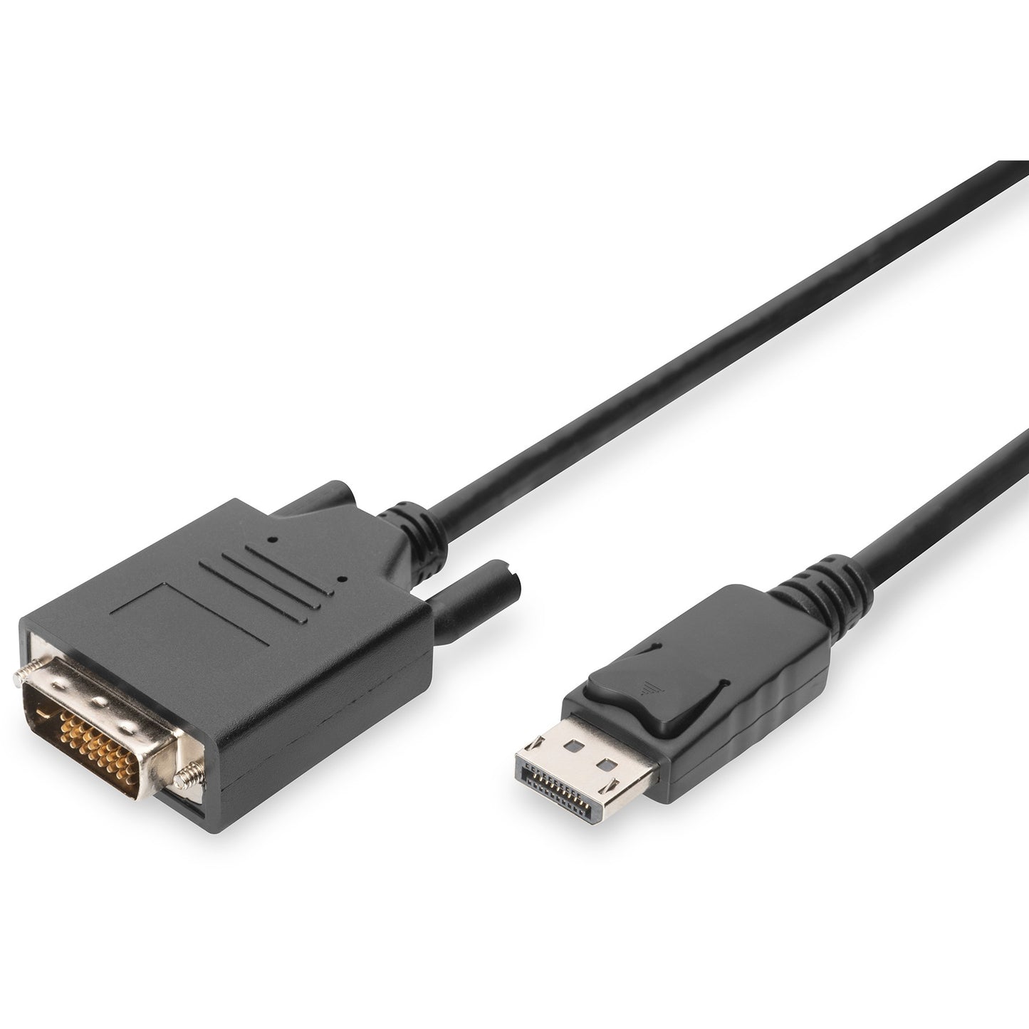 Digitus DisplayPort adapter kabel. 5 m. DisplayPort. DVI-D. Nikl. 1.1a. bakar