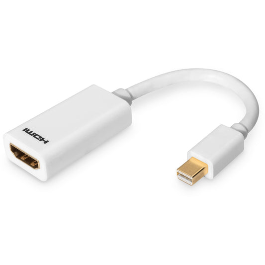 Digitus Mini DisplayPort - HDMI adapter / konverter. 0,15 m. Mini DisplayPort. HDMI. Nikl. 1.1a. 1920x1080 piksela