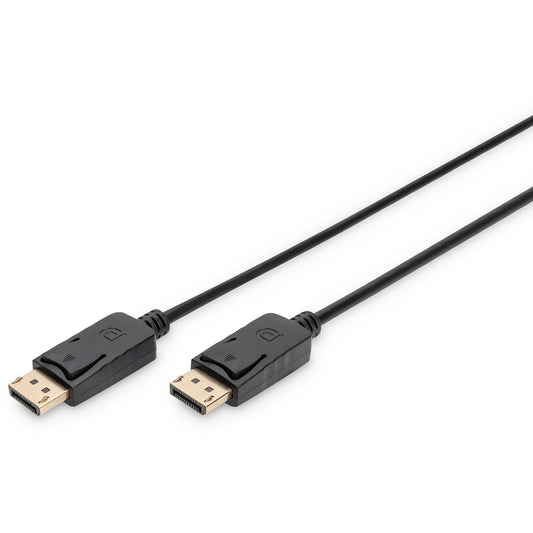 Digitus DisplayPort priključni kabel. 3 m. DisplayPort. DisplayPort. Muški. Muški. 1920 x 1080 piksela