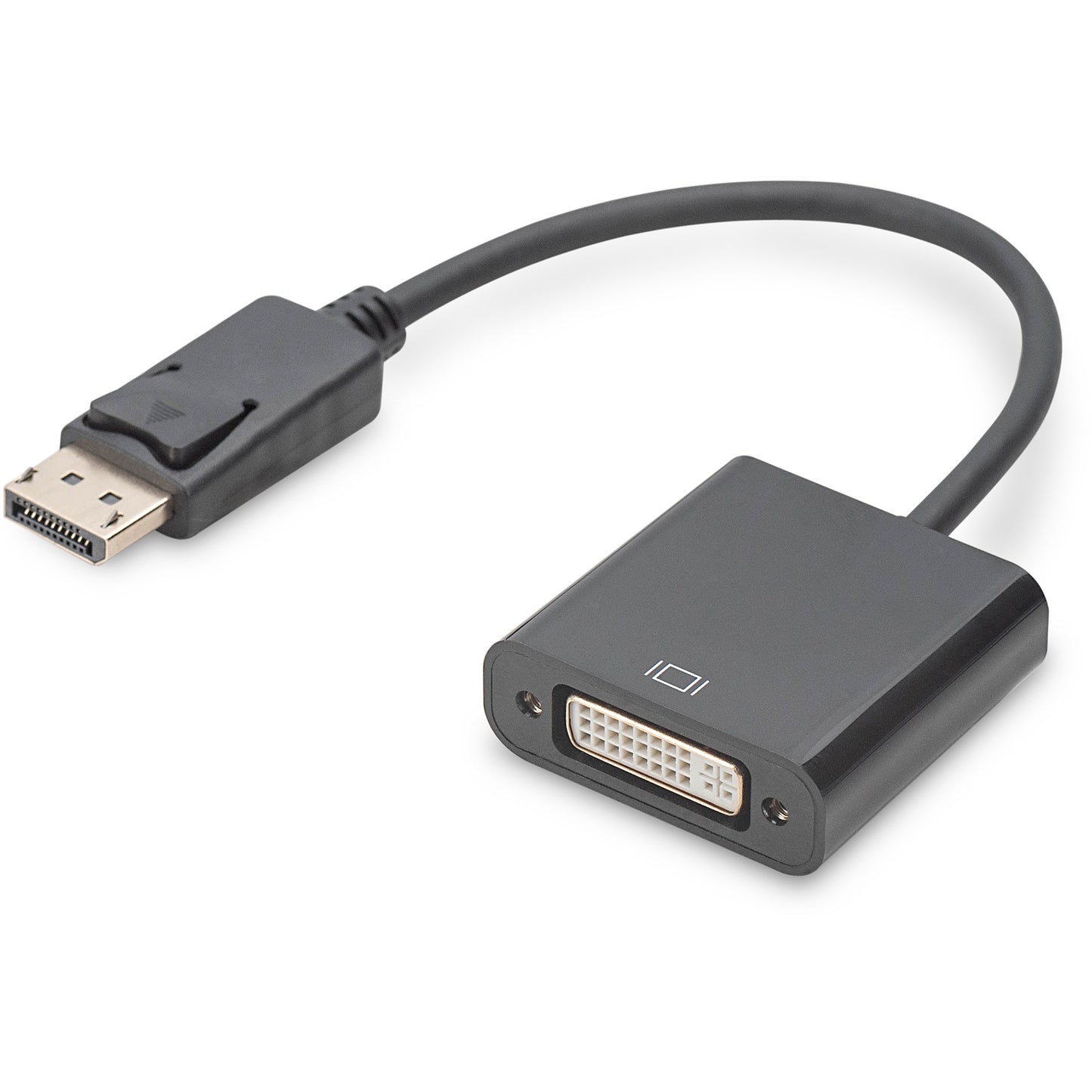 Digitus Active DisplayPort adapter/konverter. DP na DVI. 0,15 m. Mini DisplayPort. DVI-I. Muški. Ženski. Ravni.