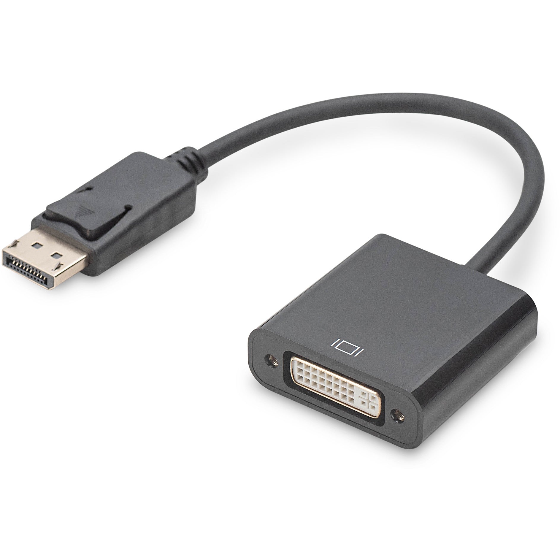 Digitus Active DisplayPort adapter/konverter. DP na DVI. 0,15 m. Mini DisplayPort. DVI-I. Muški. Ženski. Ravni.