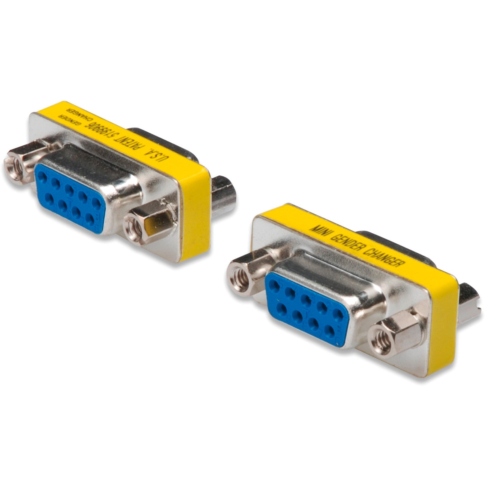 Digitus Mini adapter za pol / 9-pinski. D-Sub. D-Sub. Žuti