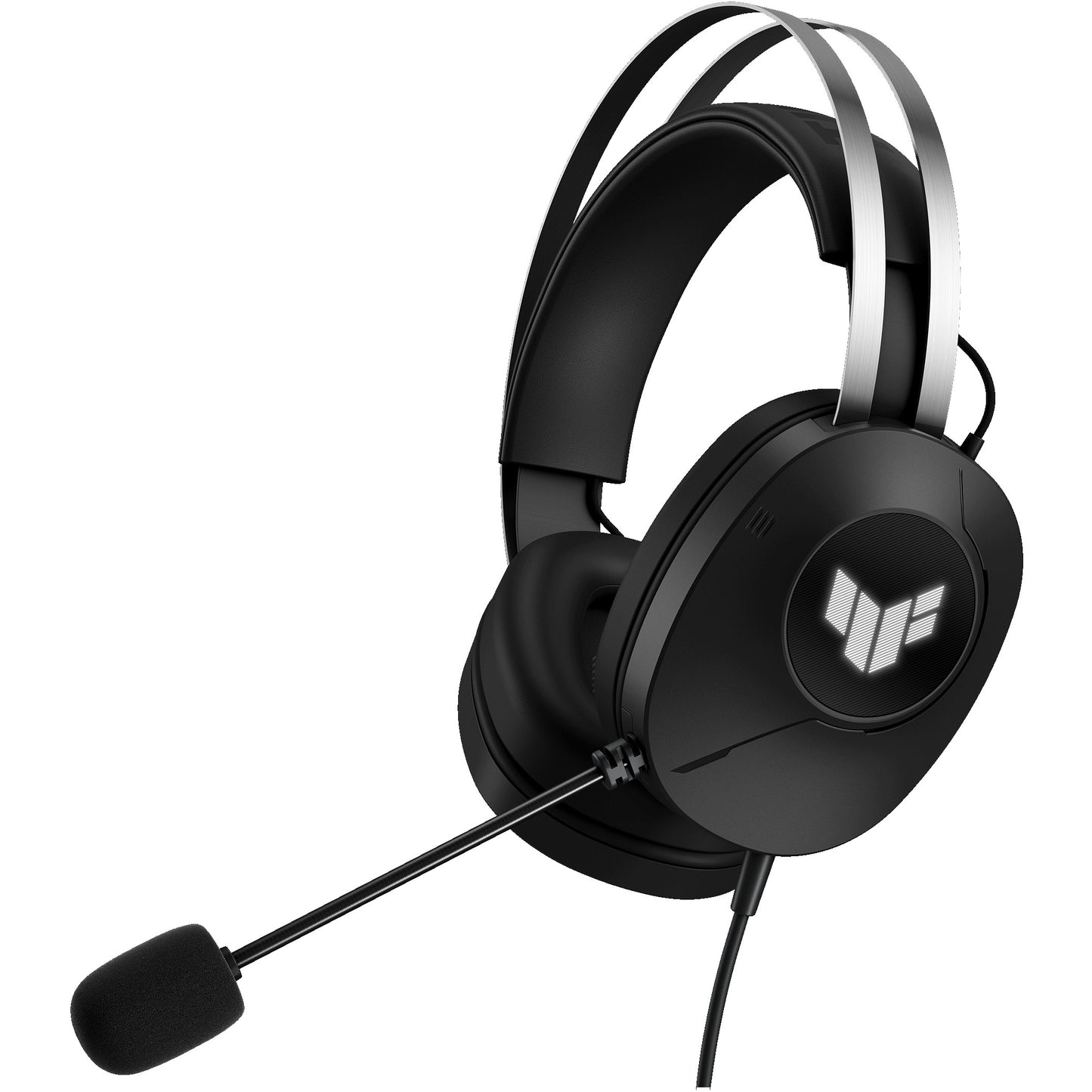 ASUS TUF Gaming H1 Gen II. Žične. Igraće. 20 - 20000 Hz. 297 g. Slušalice. Crne.