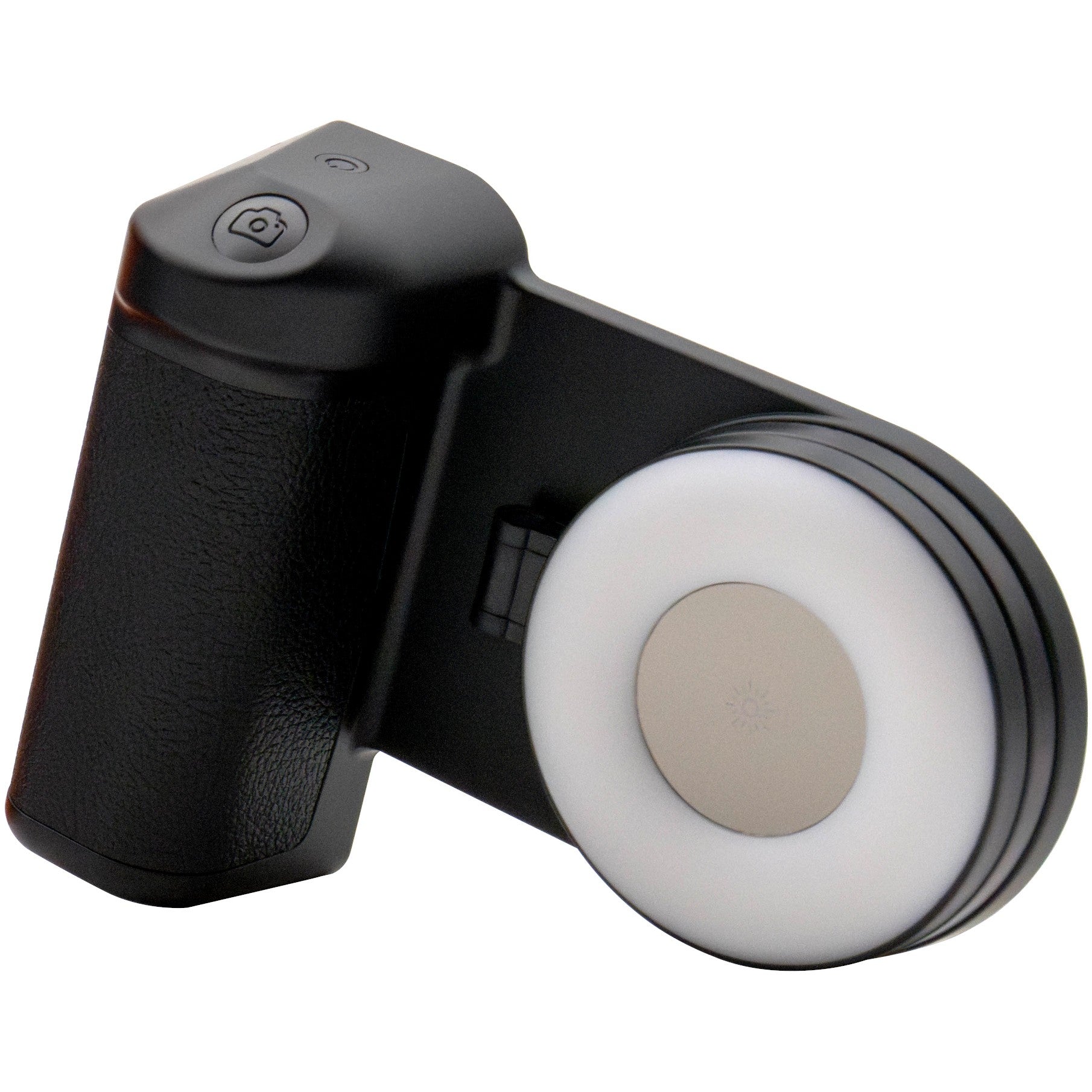 RealPower Selfie MagFree. Selfie svjetlo. Crna. Bijela. Akrilonitril butadien stiren (ABS). Poliuretan (PU). Univerzalno. LED. 120 mm