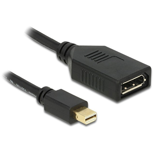 DeLOCK 65554. 0,21 m. Mini DisplayPort. DisplayPort. Muški. Ženski. 2560 x 1600 piksela