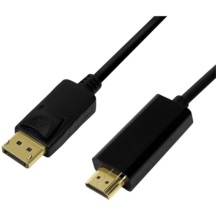 LogiLink CV0128. 3 m. DisplayPort. HDMI tip A (standardni). Muški. Muški. Ravni.