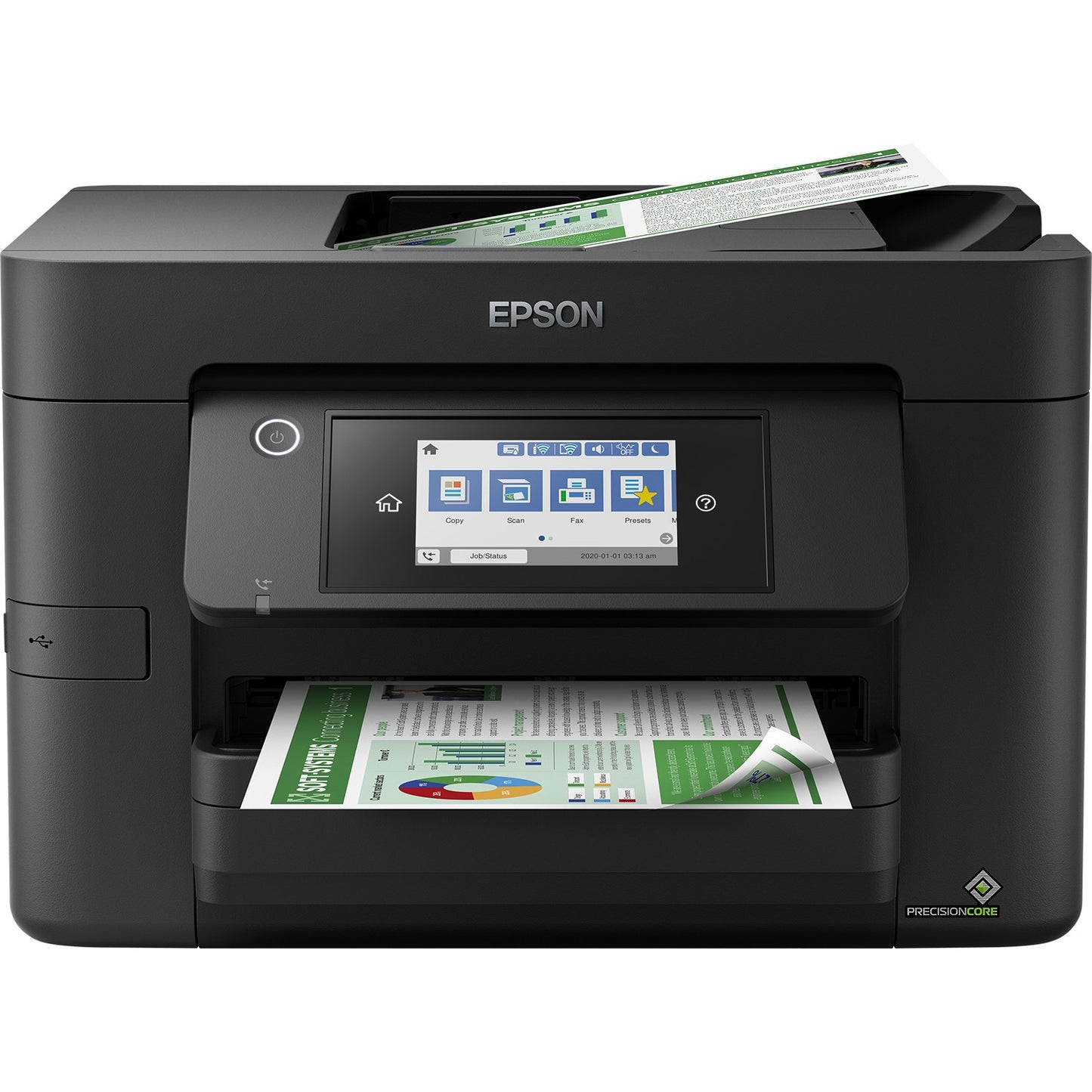 Epson WorkForce Pro WF-4820DWF. Inkdžet. Štampanje u boji. 4800 x 2400 DPI. Skeniranje u boji. A4. Crno-bijelo.
