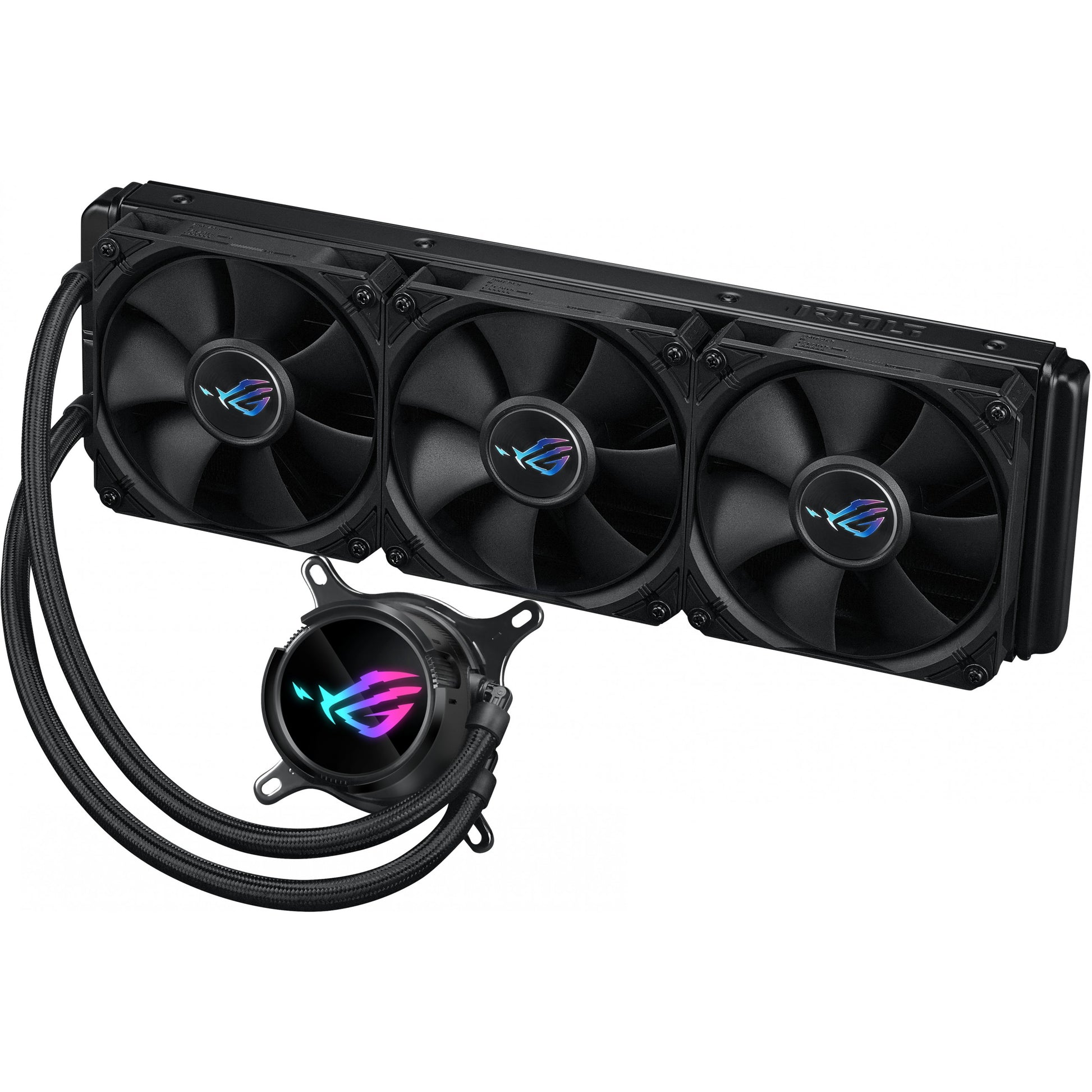 ASUS ROG Strix LC III 360. Hlađenje tekućinom. 12 cm. Crna.