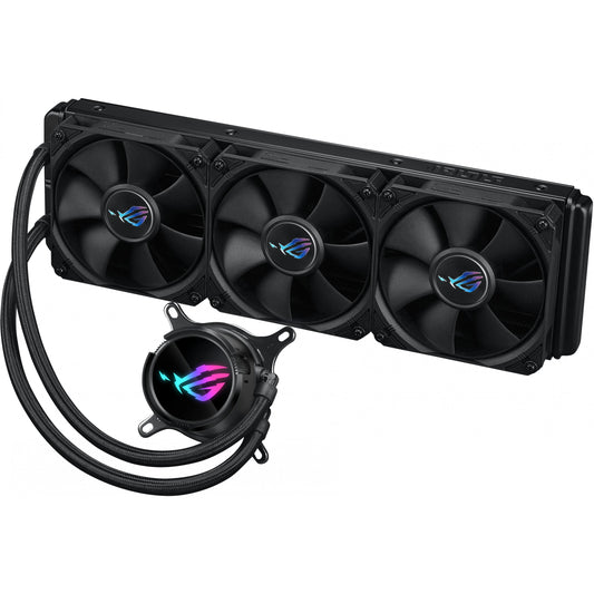 ASUS ROG Strix LC III 360. Hlađenje tekućinom. 12 cm. Crna.