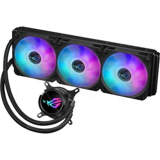 ASUS ROG Strix LC III 360 ARGB. Tečnost za hlađenje. 12 cm. Crna.